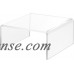 Plymor Brand Clear Acrylic Short Square Riser   